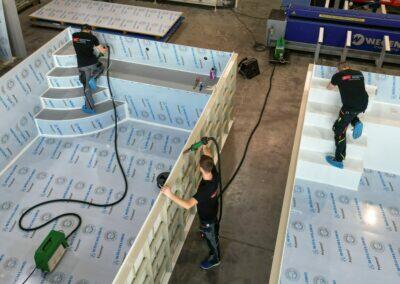 CS-Schwimmbadtechnik baut ihren PP-Pool in Freiburg, Bad Krozingen, Lörrach und Weil am Rhein