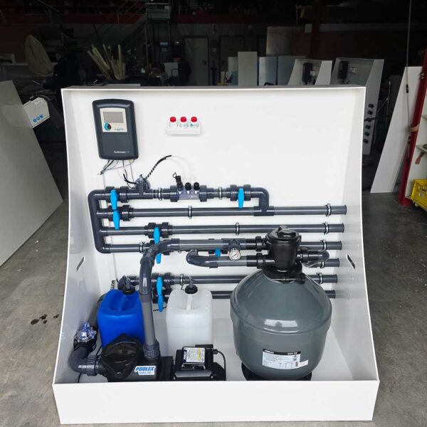 CS-Technikwand Cl/pH 45